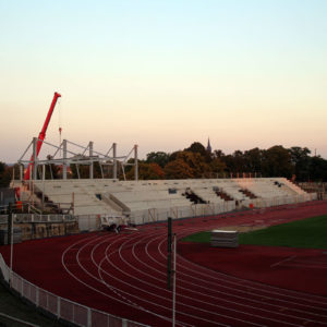 Neubau Nordtribüne Heinz-Steyer-Stadion