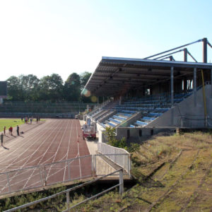 Fertigstellung Nordtribüne Steyer-Stadion