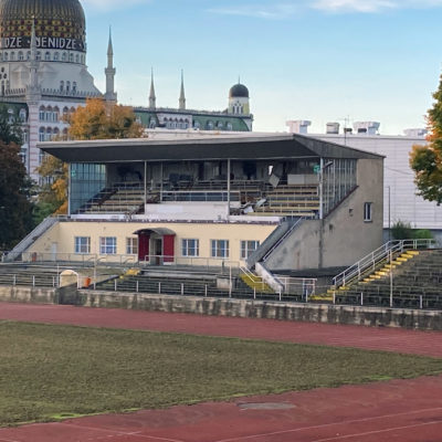 Stadion-Umbau Stand 20.10.2021