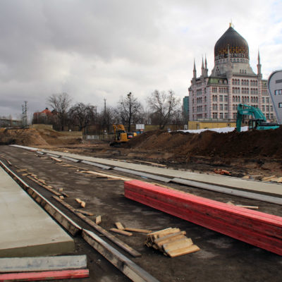 26.02.2022: Vorbereitung Kranbahn-Fundament