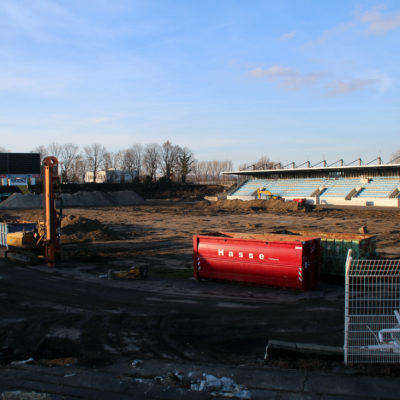 12.02.2022: Stadionbau Heinz-Steyer-Stadion