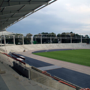 Heinz-Steyer-Stadion wird Ende Juni 2024 vom Bauunternehmer übergeben – Eröffnung im August
